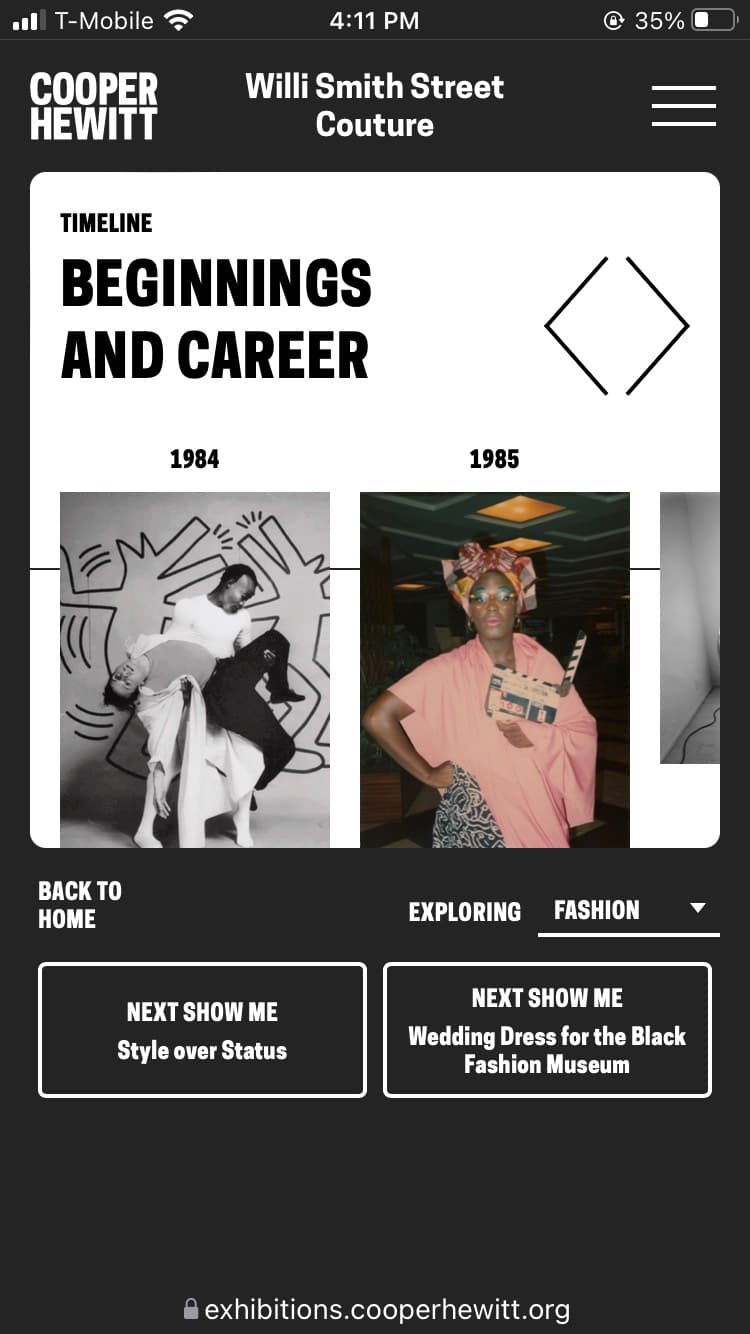 Timeline—Beginnings and Career